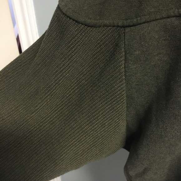 ZARA Ribbed Sweater Pullover in Olive Green - Picture 6 of 7